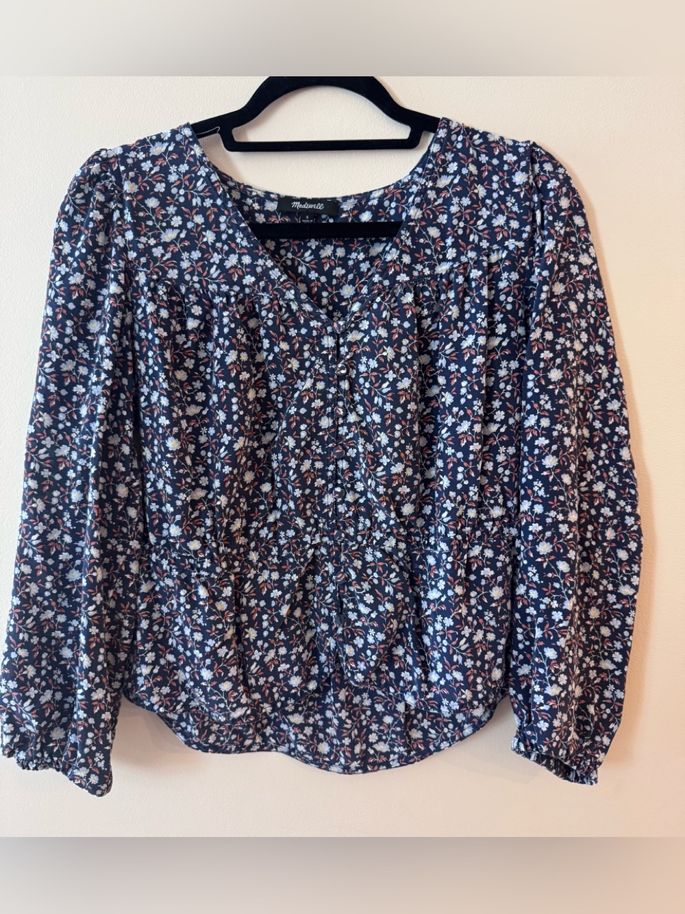 Madewell Floral Blouse